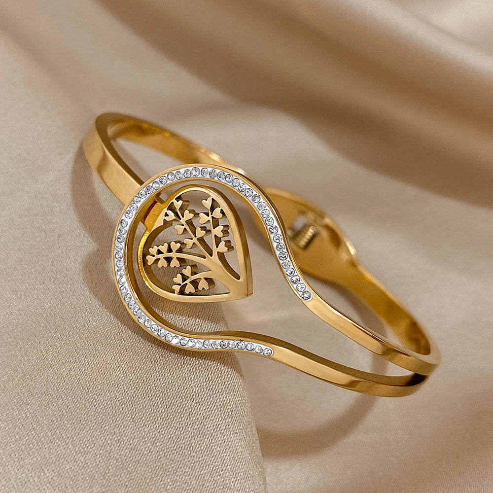 Contour Willow Halo Bangle