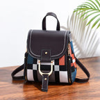 Jenny Lane Plaid Backpack