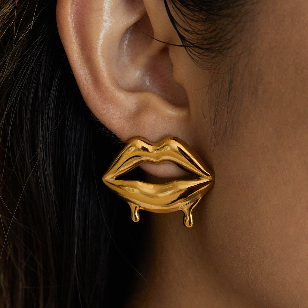 Contour Drip Earring