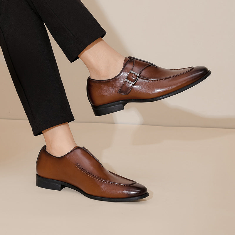 Jefferson Single Monk Strap Dress Shoe