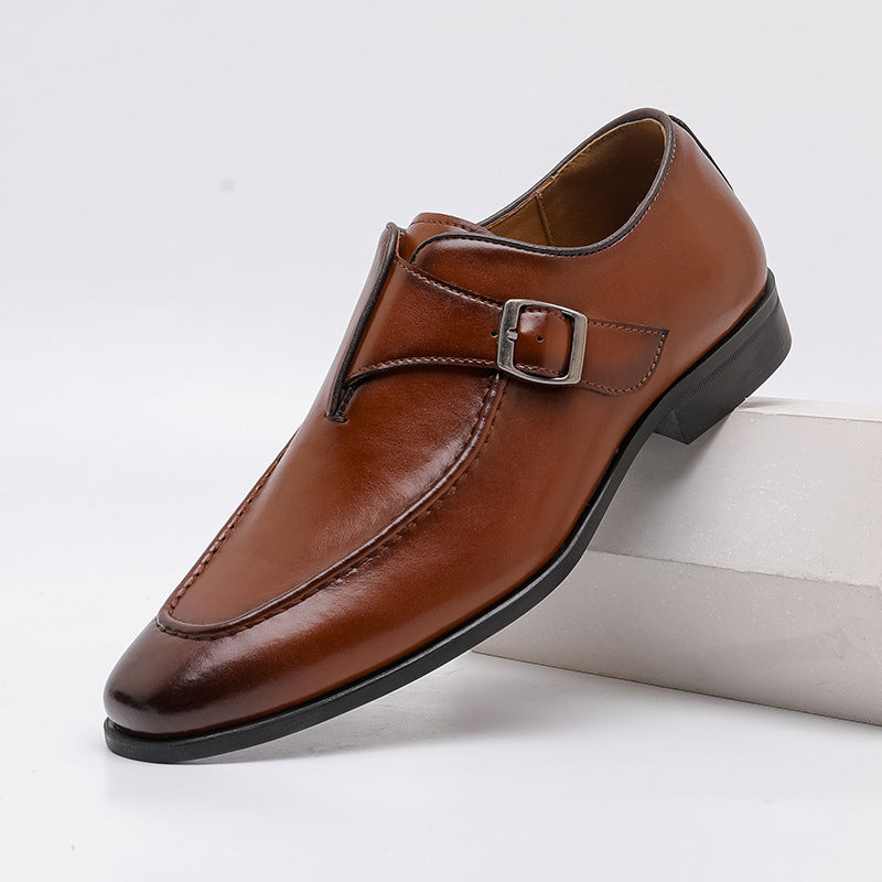 Jefferson Single Monk Strap Dress Shoe