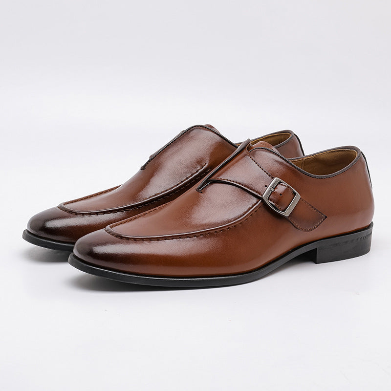 Jefferson Single Monk Strap Dress Shoe