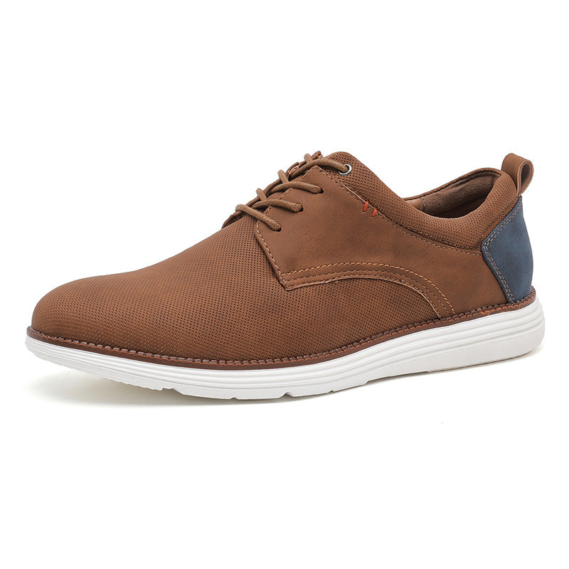 Lennox Leather Crossover Sneaker