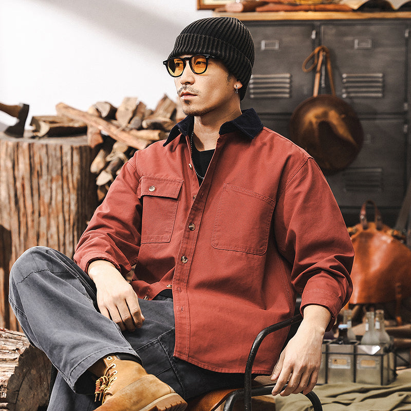 Henry Heavyweight Cotton Shirt