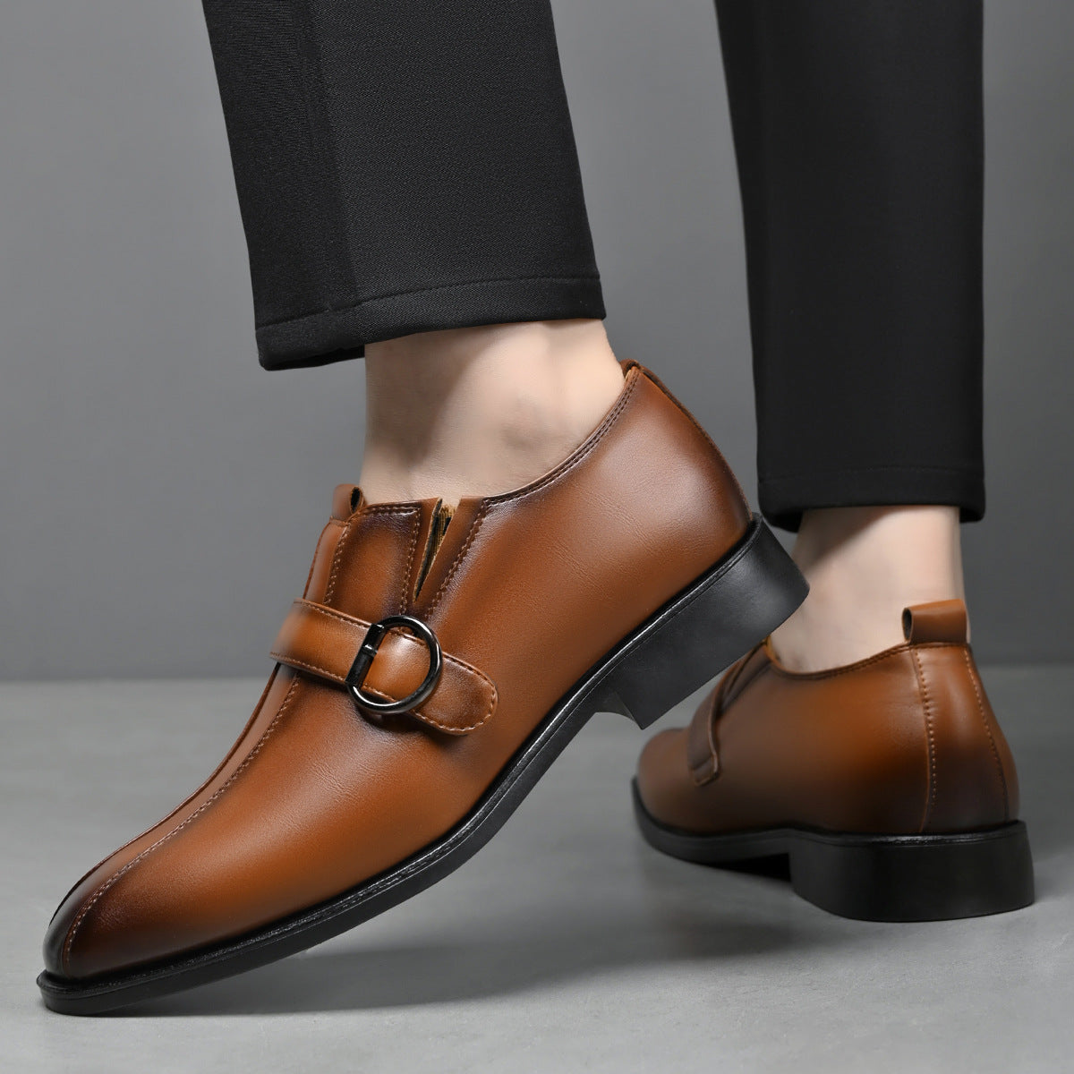 Salvatore Monk Strap Slip On