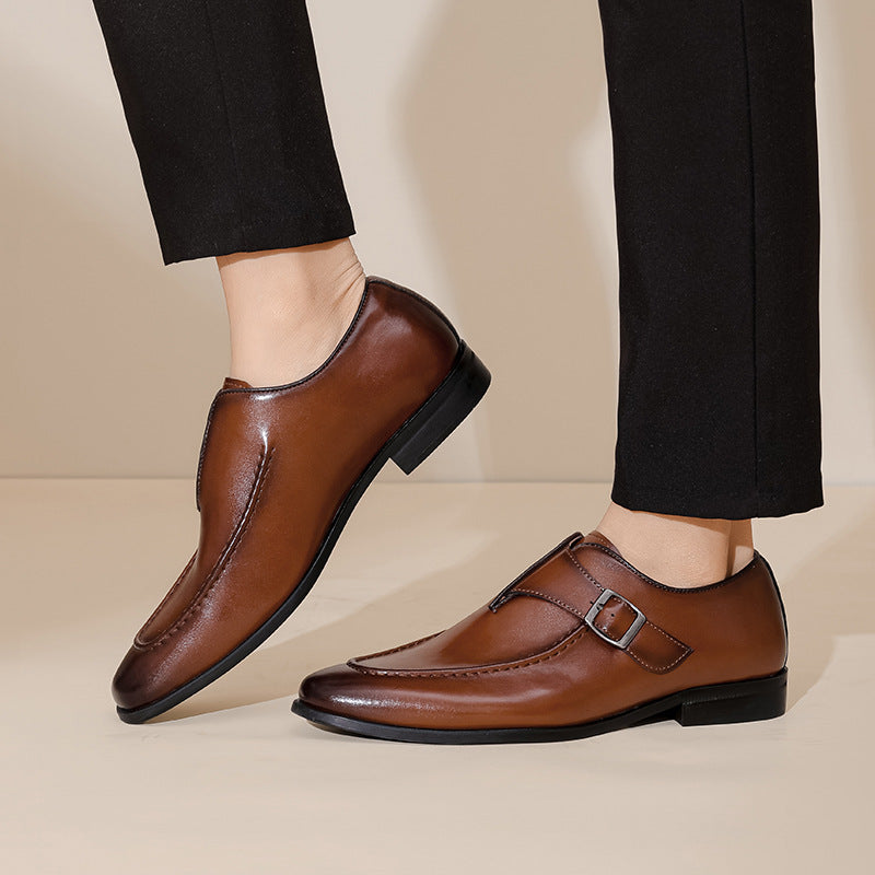 Jefferson Single Monk Strap Dress Shoe