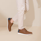 Lennox Leather Crossover Sneaker