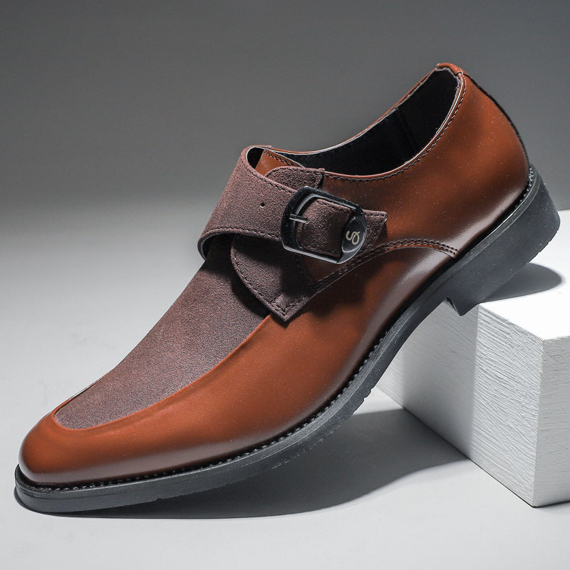 Santorini Suede Monk Strap Loafer