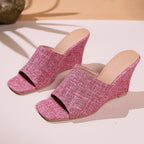 Solara Block Heel Mules