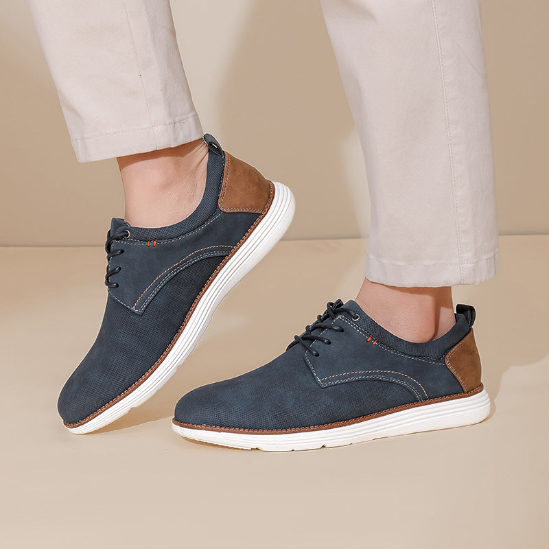 Lennox Leather Crossover Sneaker