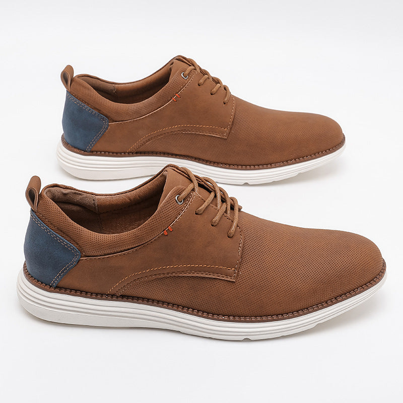 Lennox Leather Crossover Sneaker