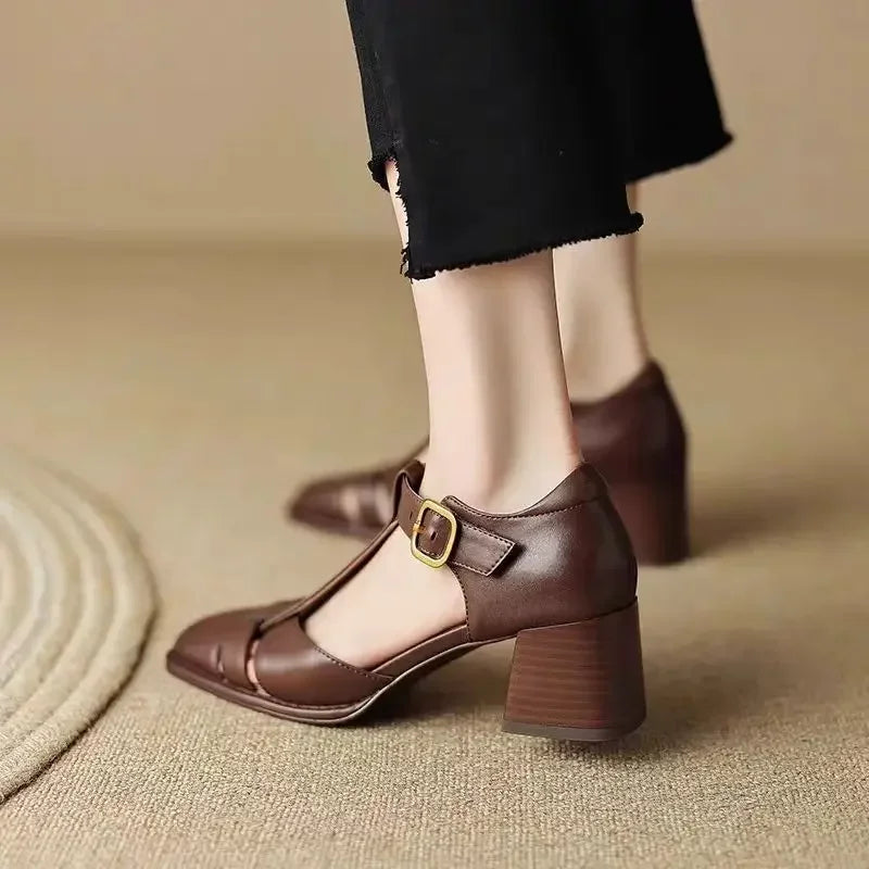 Leora Block Heel Sandal