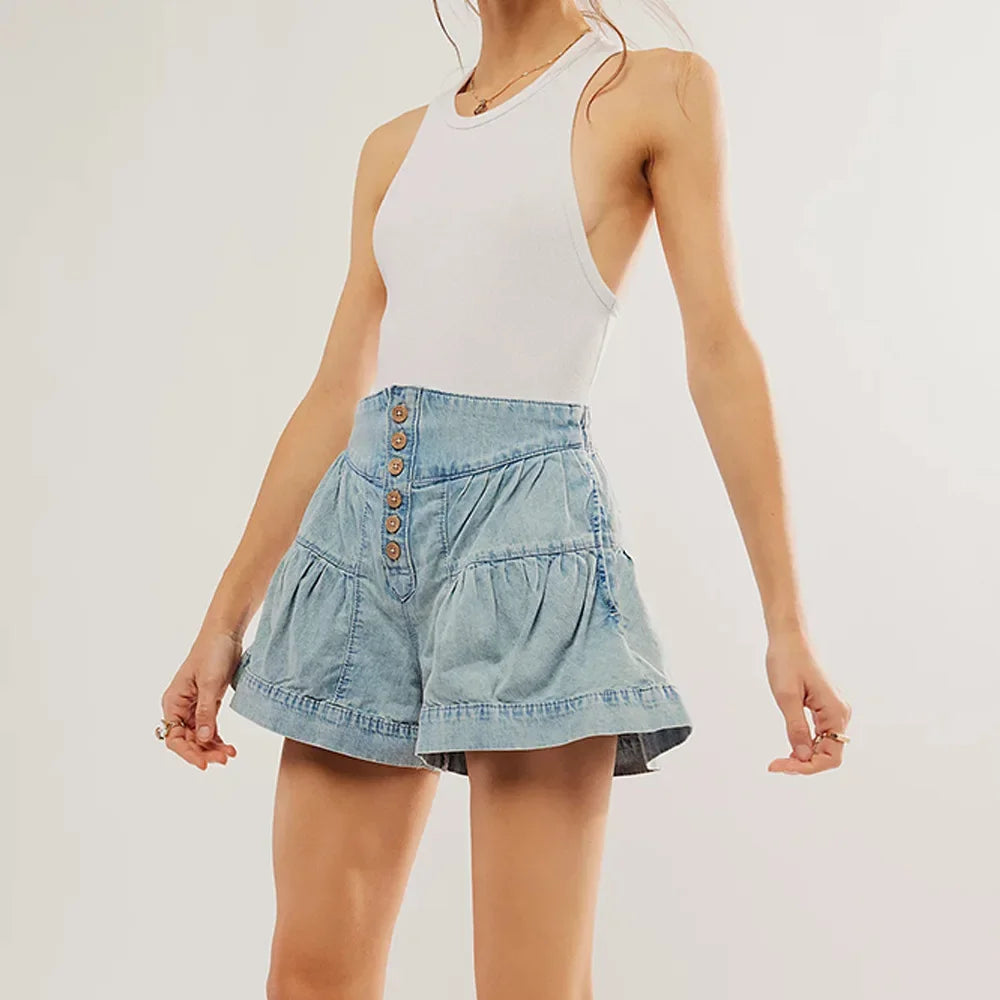 Kate Midrise Denim Shorts