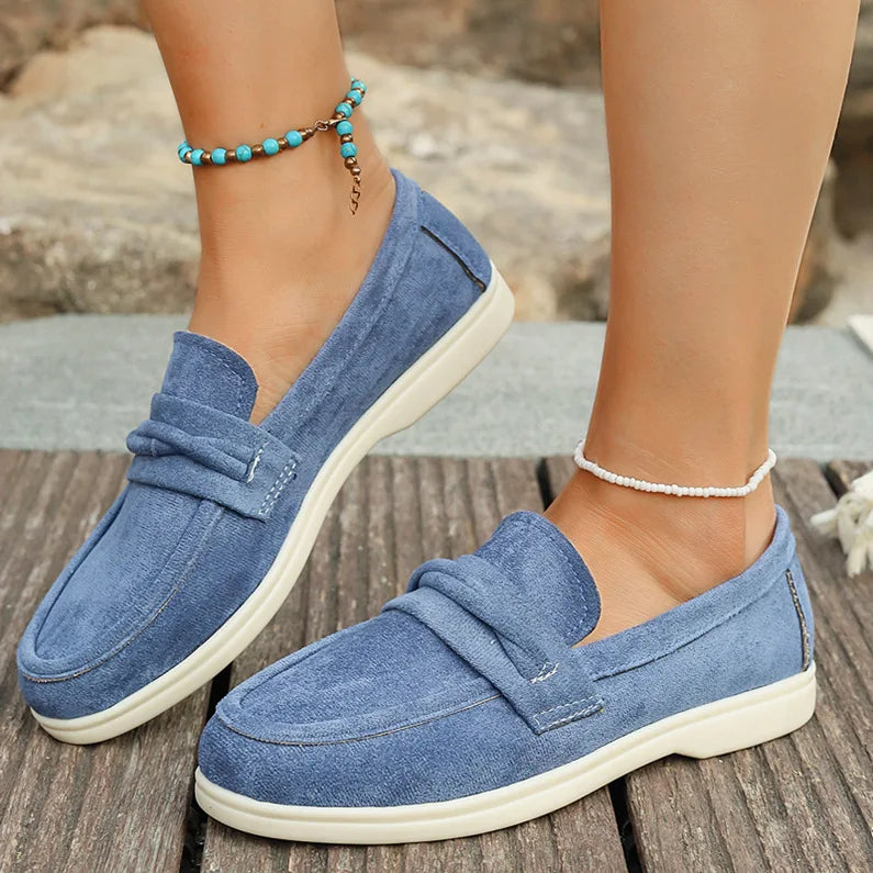 Sandra Suede Loafer