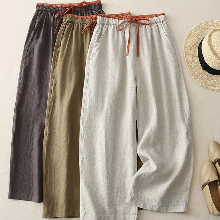 Caroline Linen Blend Pant