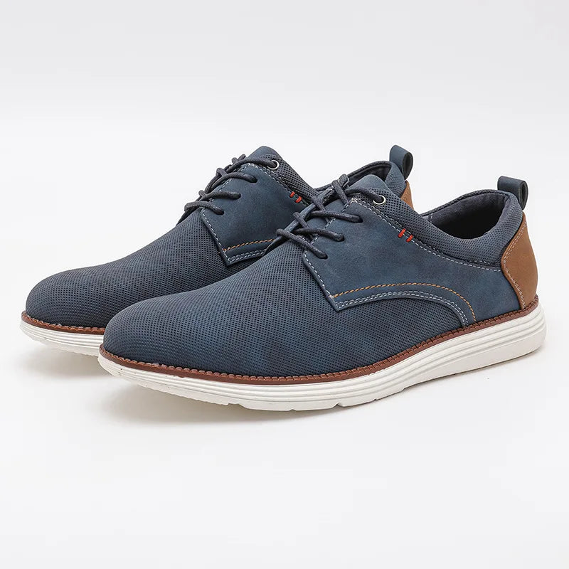 Lennox Leather Crossover Sneaker