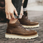 Caleb Genuine Leather Boot