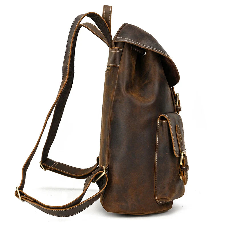 Hudson Genuine Leather Backpack