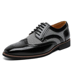Houndstooth Wingtip Derby