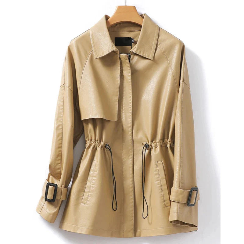 Marlo Sheepskin Leather Jacket