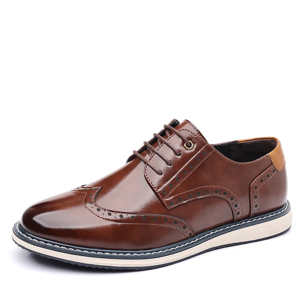 Jefferson Wingtip Brogue Derby