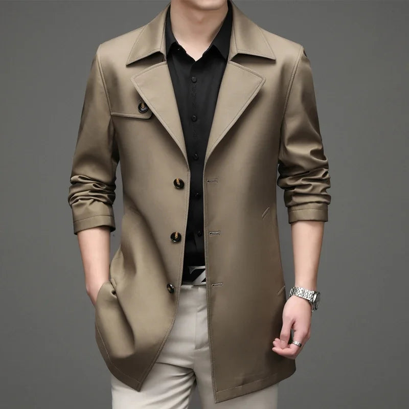The Alessio Business Trench Coat
