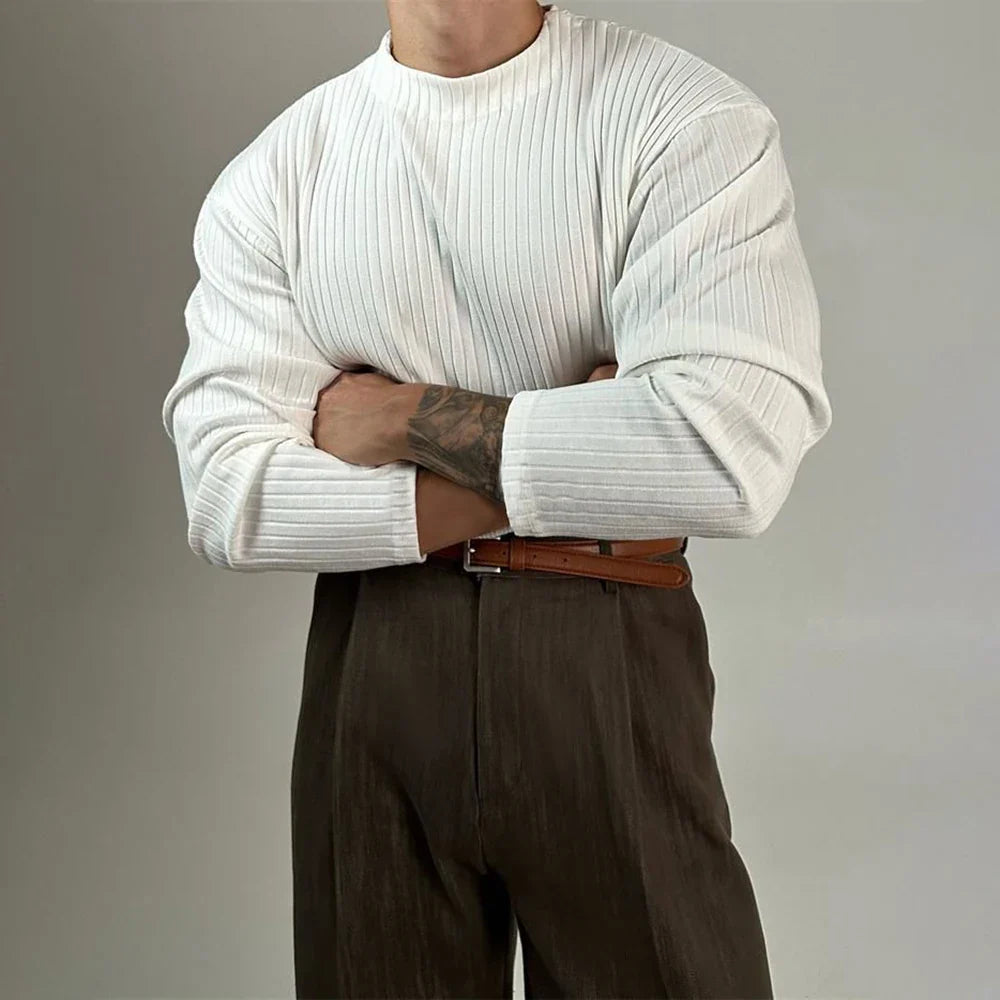 Don Oliver Ribbed Long Sleeve Shirt