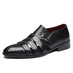 Anthony Cut Out Crocodile Loafer