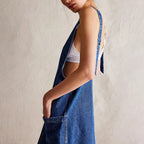 Amara Denim Overall Dress