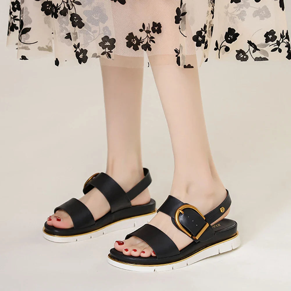 Pomona Slingback Low Platform Sandal