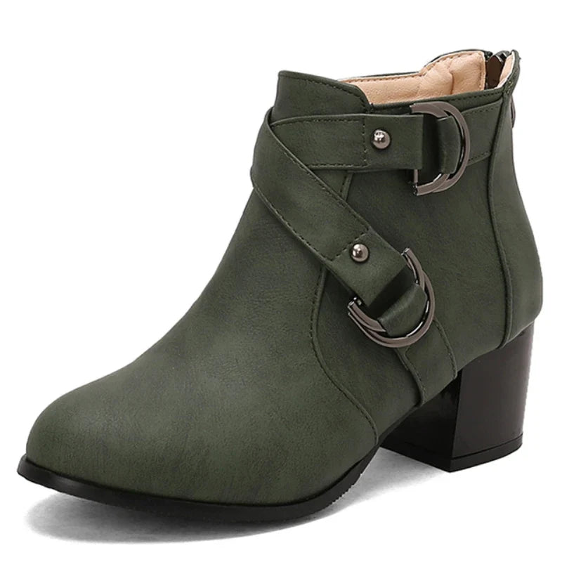 Bella Buckle Ankle Boot