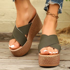 Jess Platform Wedge Sandal