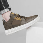 Montclair Leather Mid Top Sneaker