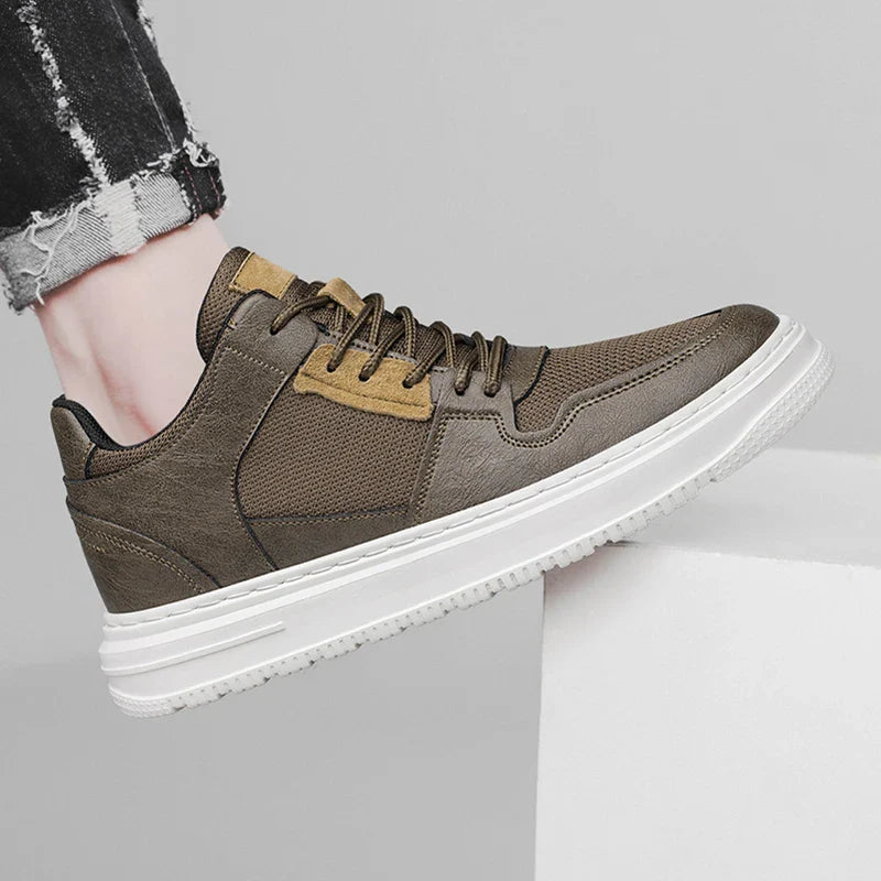Montclair Leather Mid Top Sneaker