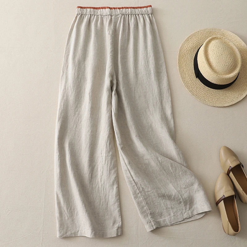 Caroline Linen Blend Pant