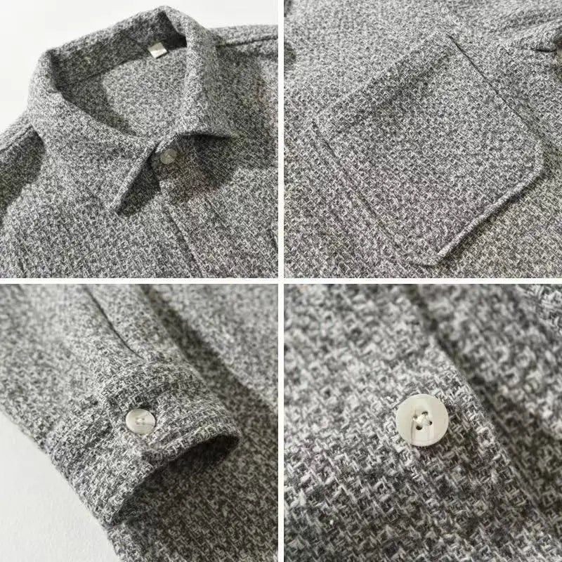 The Brighton Bouclé Button-down