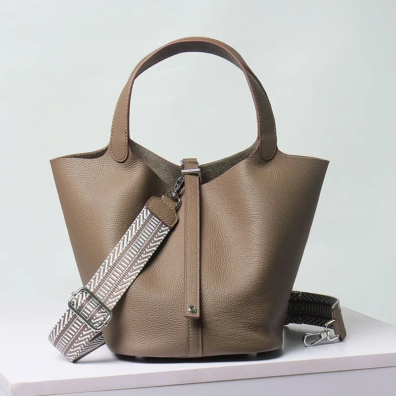 The Elora Leather Tote Bag