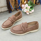 Sandra Suede Loafer