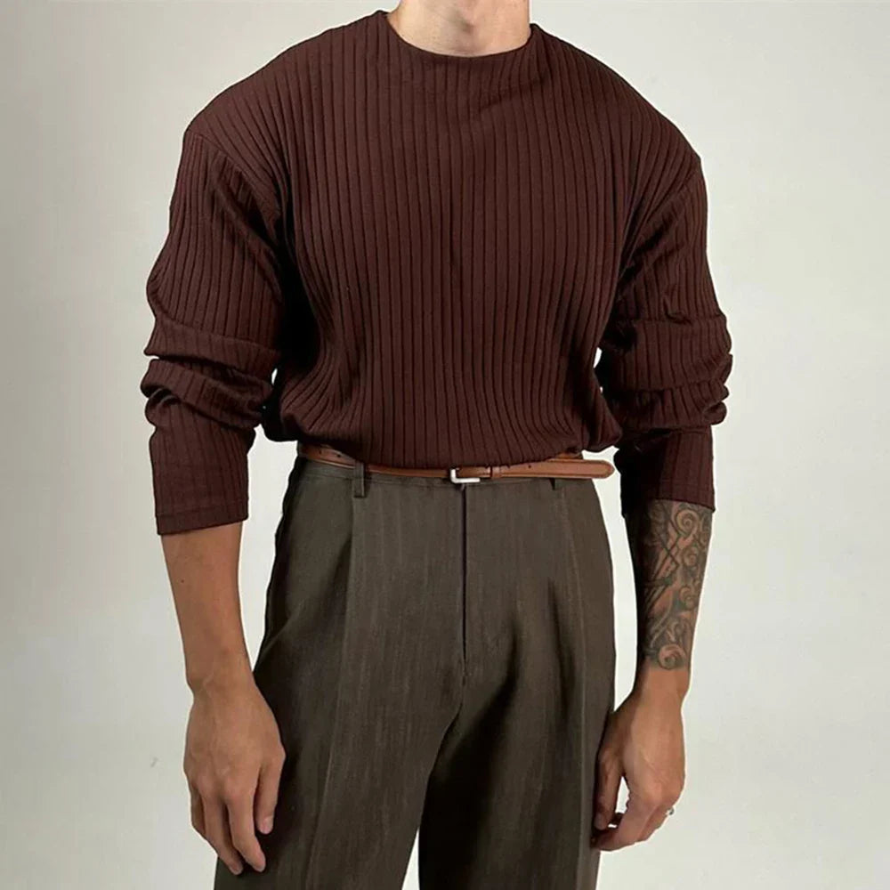 Don Oliver Ribbed Long Sleeve Shirt