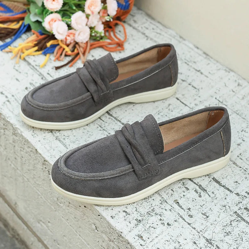 Sandra Suede Loafer