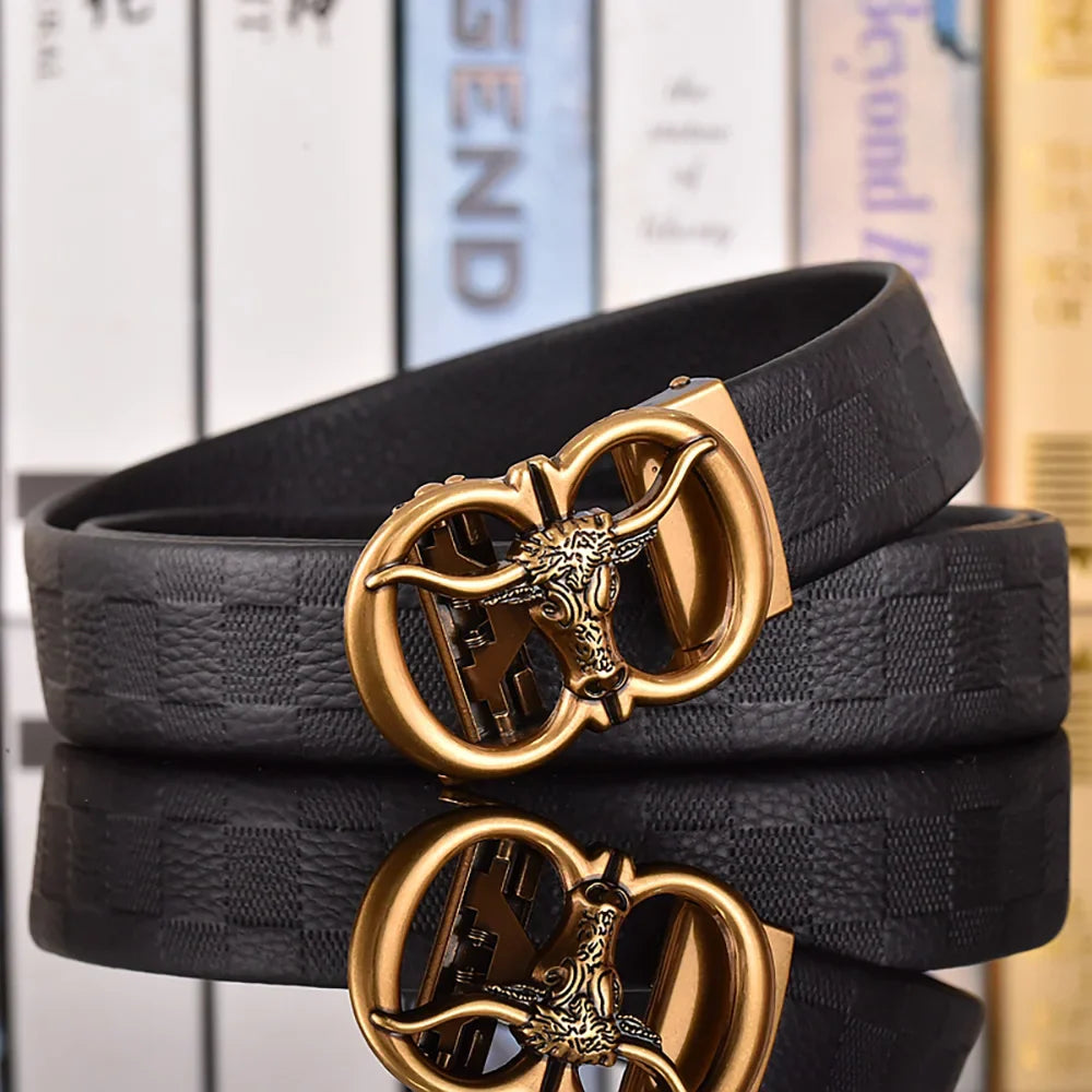 Amarillo Cowhide Leather Belt