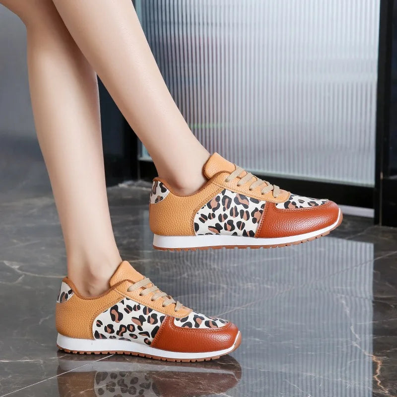 Leanna Leopard Sneakers