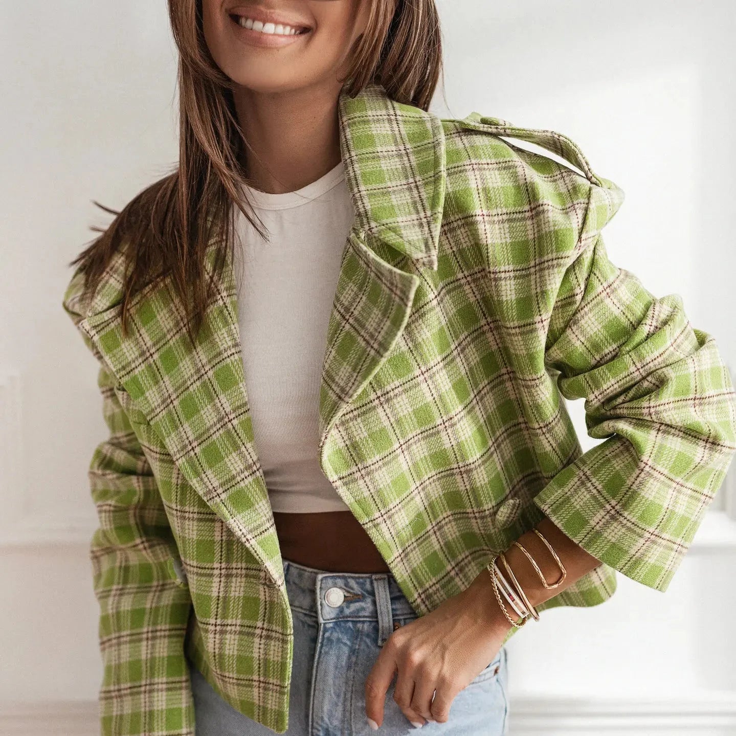 Penelope Cropped Pea Coat