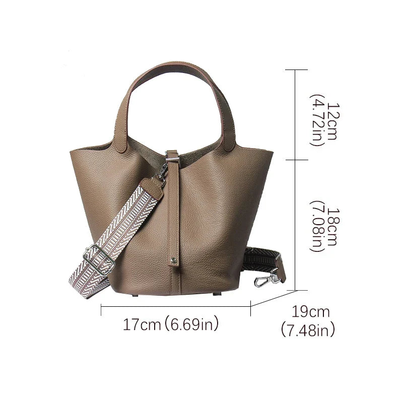 The Elora Leather Tote Bag