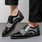 Houndstooth Wingtip Derby