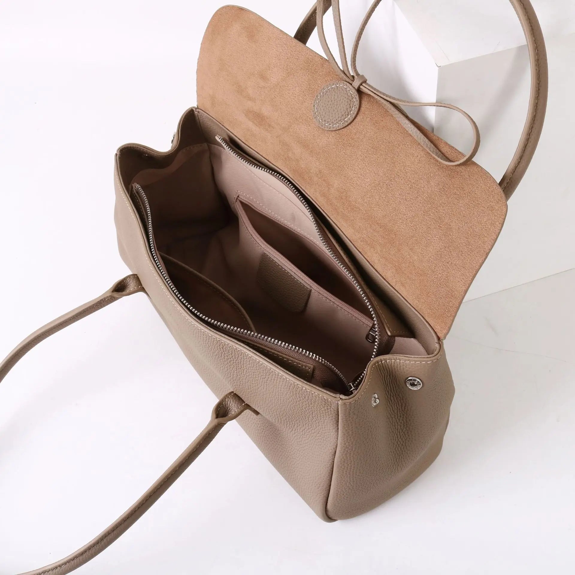 Bella Bow Leather Handbag