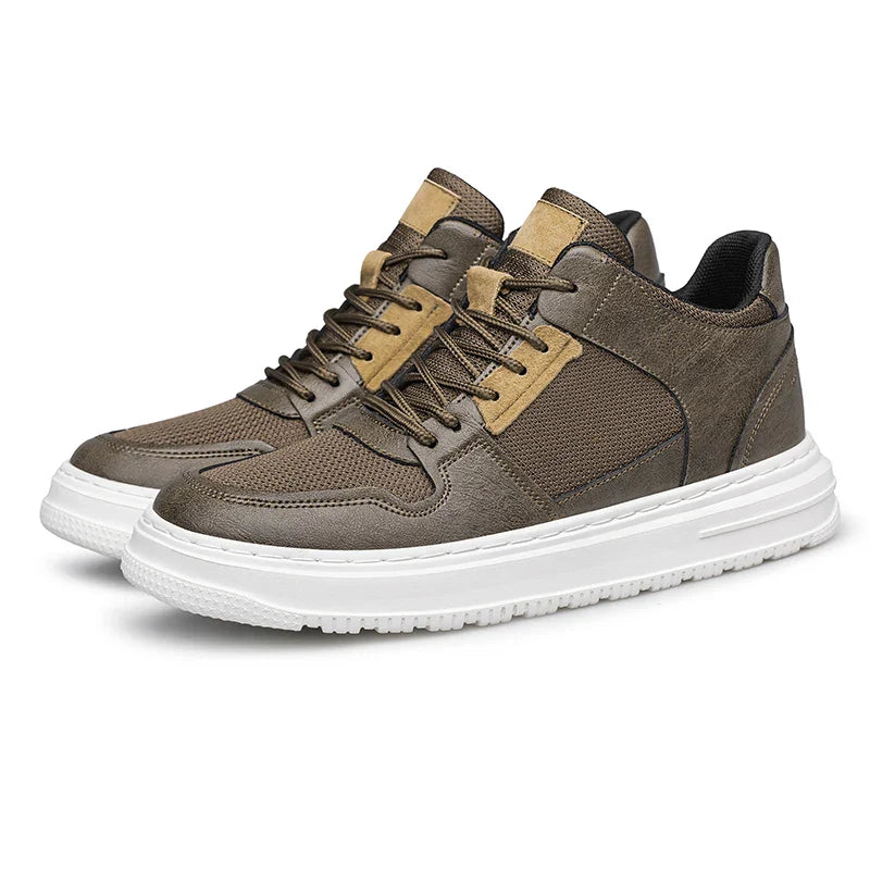Montclair Leather Mid Top Sneaker