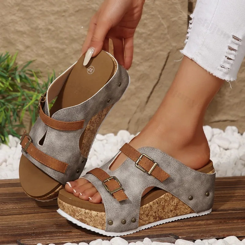 Tammi Wedge Platform Sandals