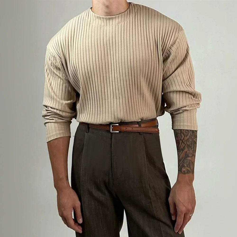 Don Oliver Ribbed Long Sleeve Shirt