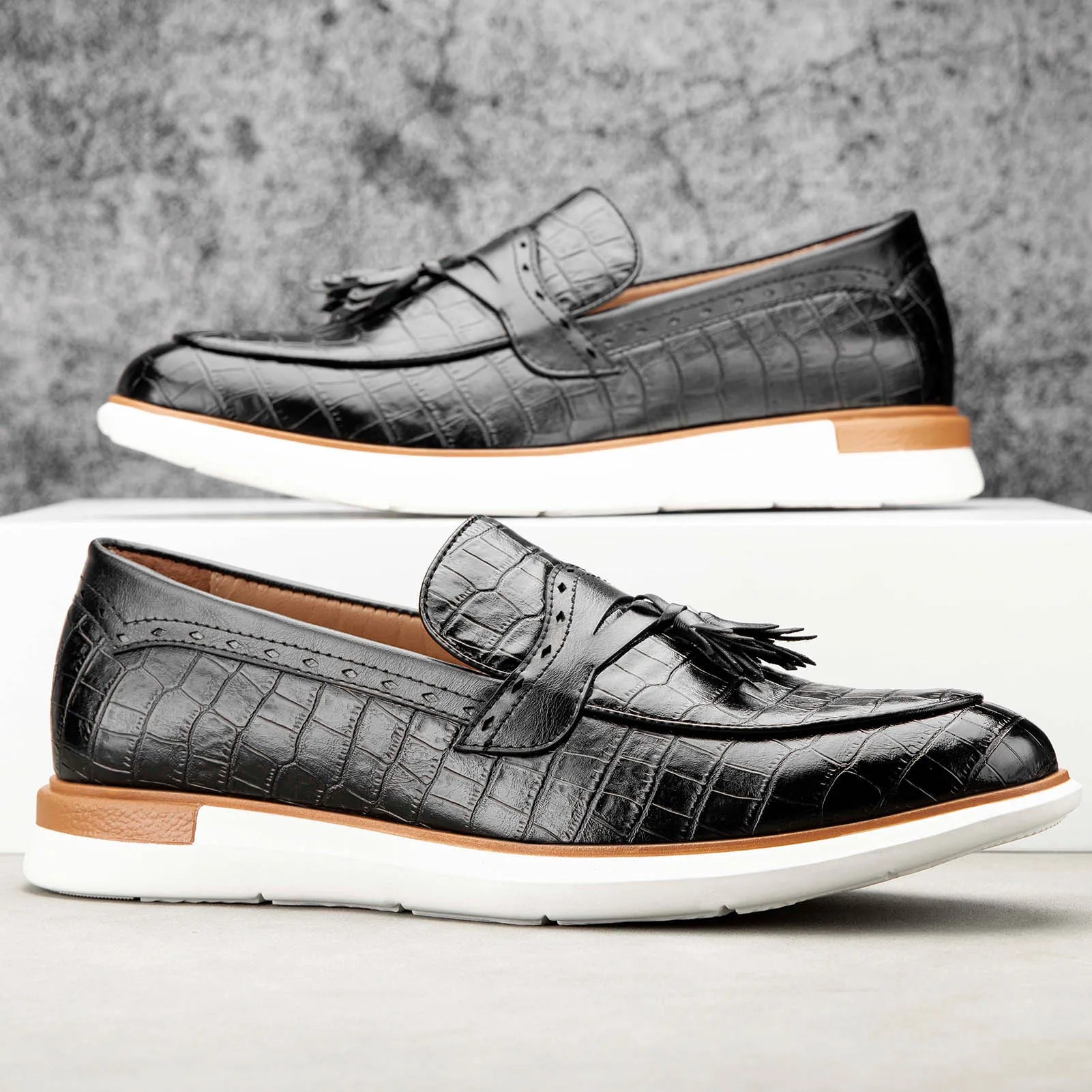 Anthony St. Clair Tassel Loafers